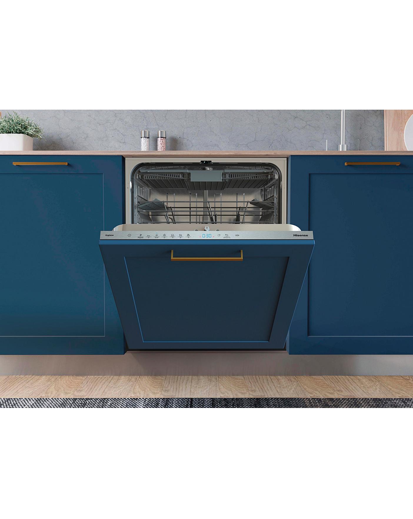  Hisense HV643D60UK Dishwasher, D Rated, 16 Place Setting