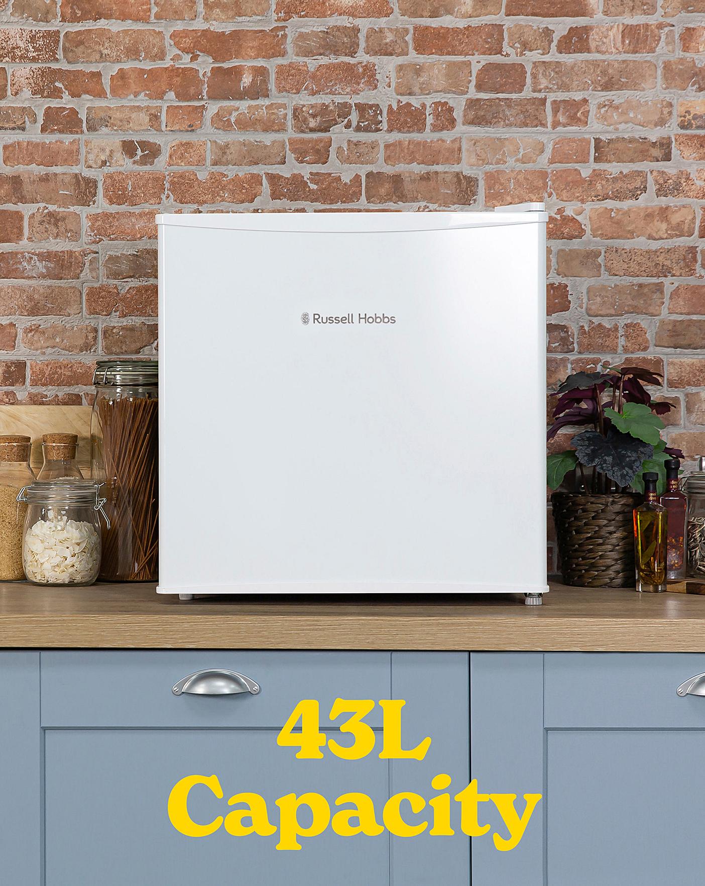  Russell Hobbs Freestanding Table Top Larder Fridge White