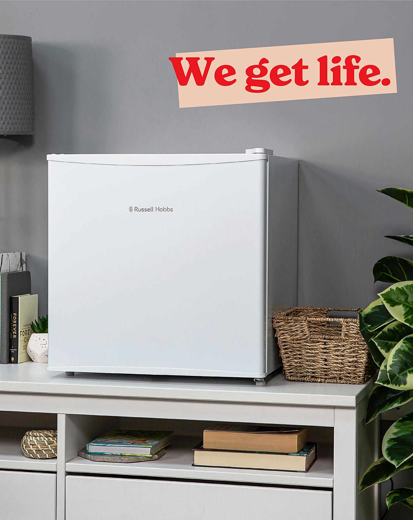  Russell Hobbs Freestanding Table Top Larder Fridge White
