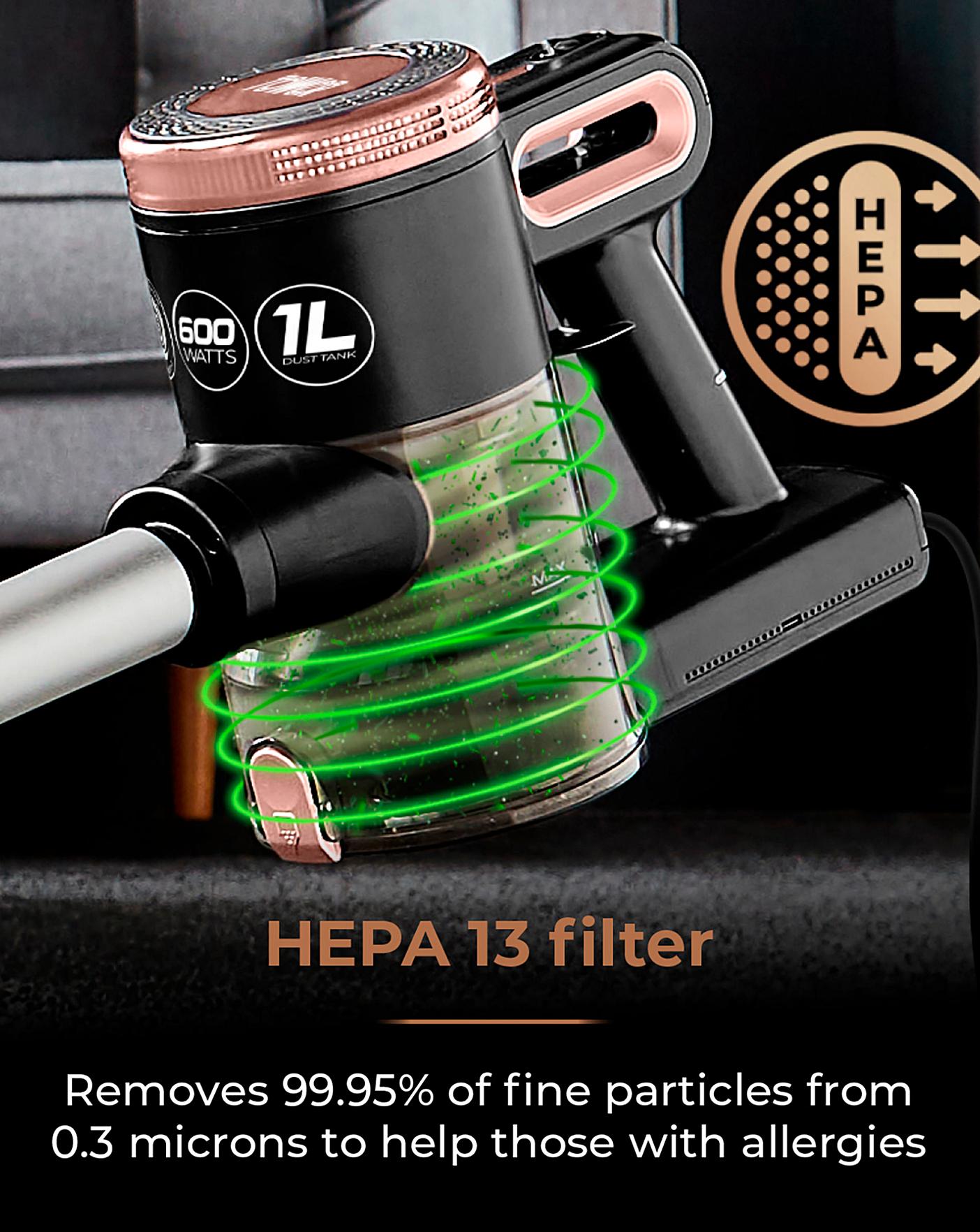  Tower RXEC20 Pro Corded 3 In 1 Rose Gold Vacuum Cleaner