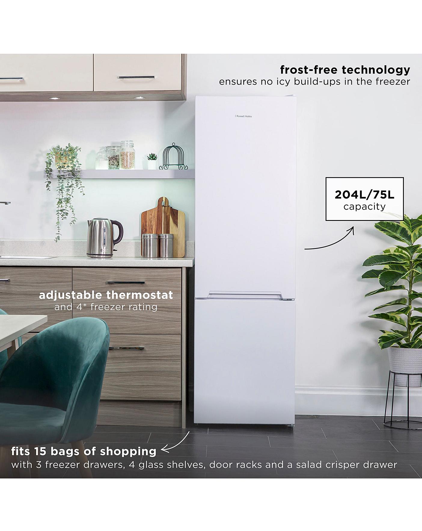  Russell Hobbs RH180FFFF55 Frost-Free, F Rated Fridge Freezer