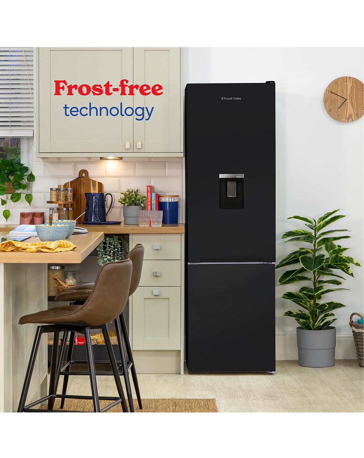  Russell Hobbs RH180FFFF55B-WD Frost-Free, F RatedFridge Freezer +Water Dispenser