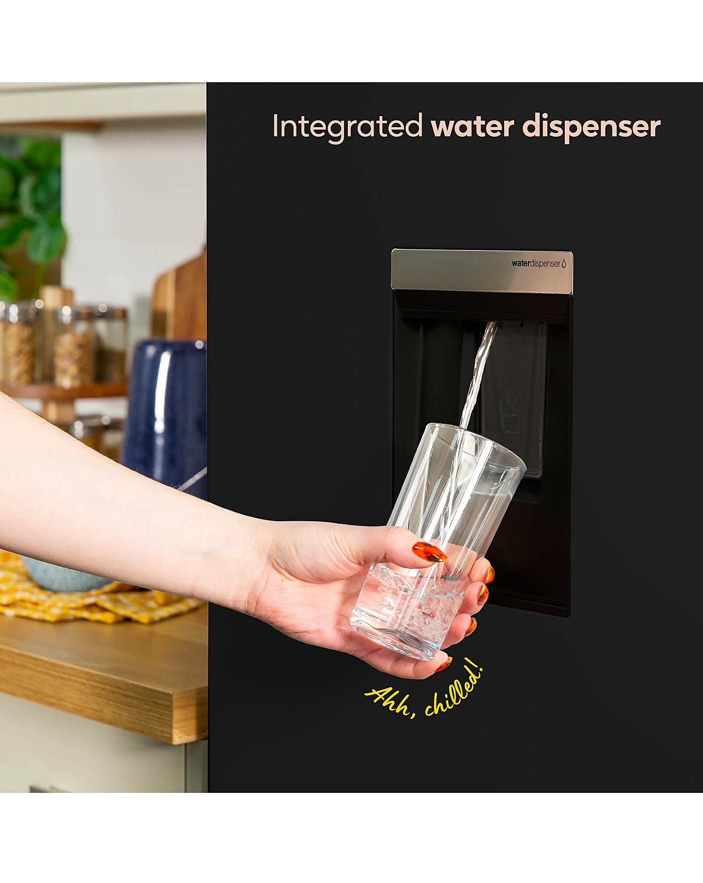  Russell Hobbs RH180FFFF55B-WD Frost-Free, F RatedFridge Freezer +Water Dispenser