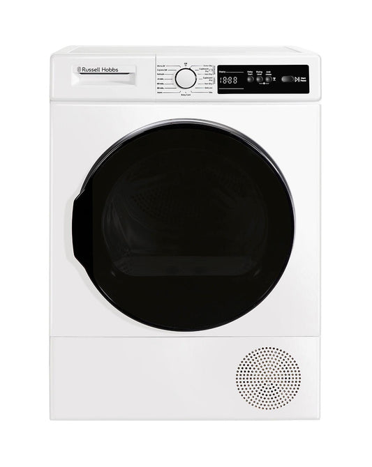  Russell Hobbs RH9HPTD111W, 9kg, Heat Pump Tumble Dryer - White