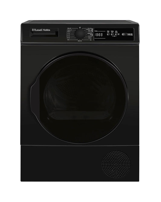  Russell Hobbs RH9HPTD111B, 9kg, Heat Pump Tumble Dryer - Black